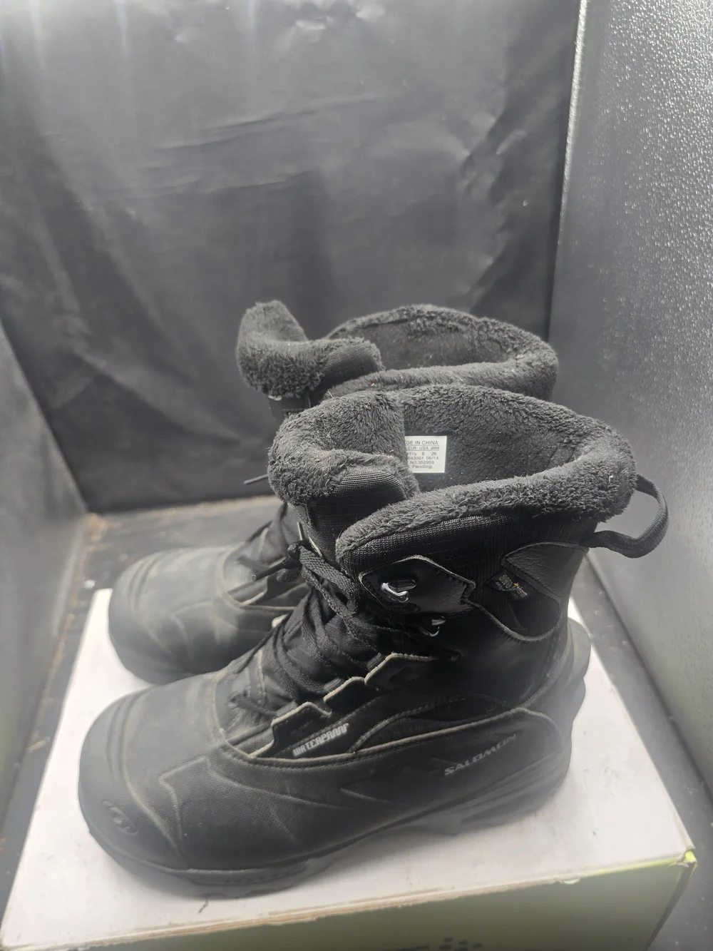 Salomon Black Men's Rain & Snow Boots